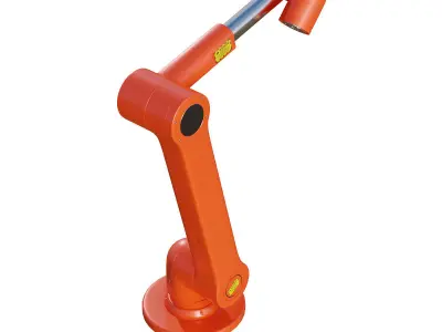 Robohand rigging 3D model