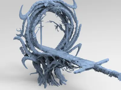 Portal Tree of Excalibur 1 3D model