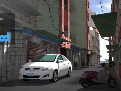 TW Street alley 3D model