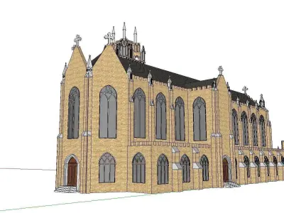 Architecture-Religion-God-Culture-Temple -0226 3D model