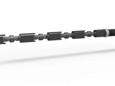 Weapon of Natasha Romanoff from movie Black Widow 2021 3D print model