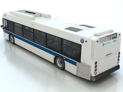 New Flyer Xd40 Xcelsior 3D model