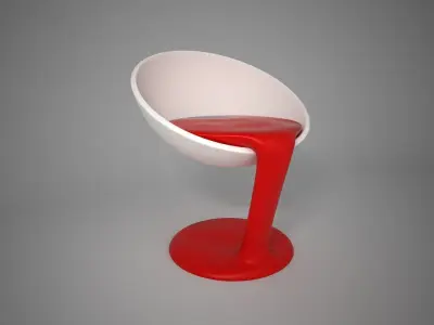 07 MELTHING CHAIR  3D model