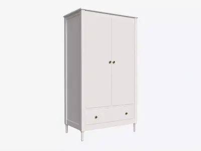 Ellipse Elit 2-door Wardrobe 3D model