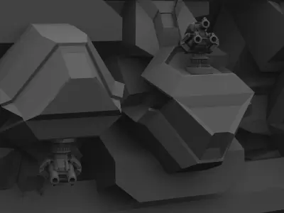 PG Heavy Gunner 3D model