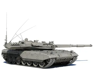 Armata T-14 Concept 3D model