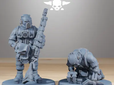 Scavenger Cyborgs 3D print model