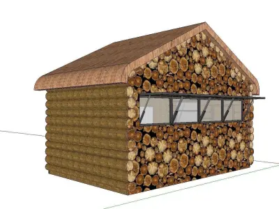 Creative Design-Holiday Cabin-04 3D model