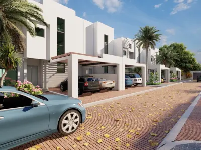 House Compound Concept 3D model