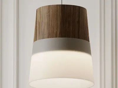 SMOOTH TAPERED LINE PENDANT By Lightology Collection 3D model