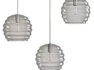 Clarity Pendant Light with Quick Connect Low-poly 3D model