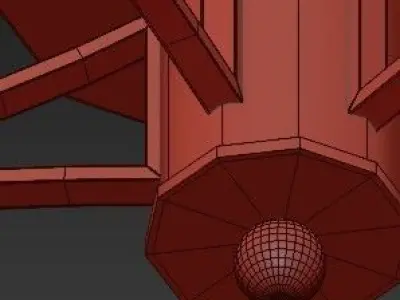 Droplet Top 3D model