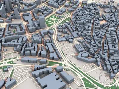 Tallinn City Estonia 3D model