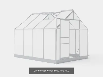 Collection of Greenhouse Venus Poly ALU - 4 Models 3D Model Pack