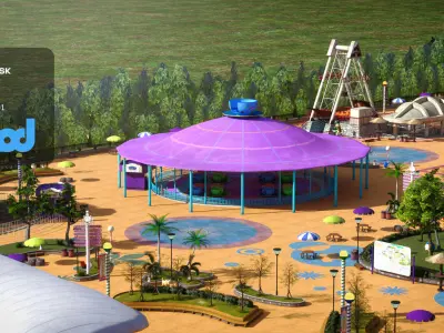 Tw Amusementpark 3D model