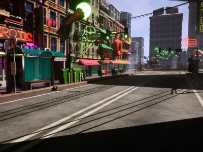 CR SERIES - City Pack For Unreal Low-poly 3D model