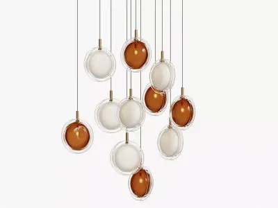 Bomma Lens Pendant 3D model