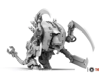 Iron Hive - Iron Flesher - Base set 3D print model