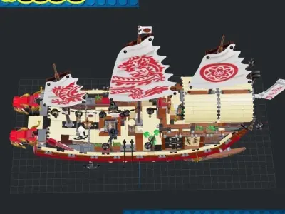 Lego - Destiny Bounty 3D print model