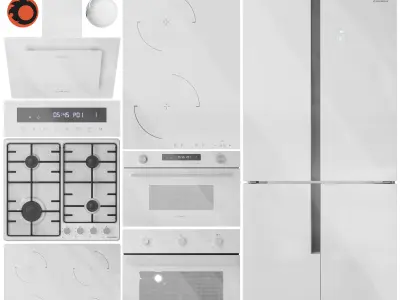 Maunfeld Appliance Collection Set 01 3D model