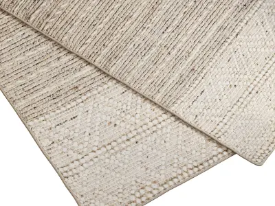 Carpet set 3200 - Handwoven Kushal Rug - 3K 3D model