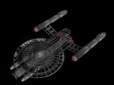 Insurgent Class Corvette 3D model