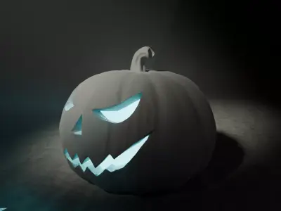 The Jack Lantern of Whispers 3d print  3D print model