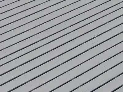 Contemporary Slatted Deck Wood Texture