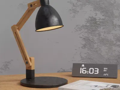 Modern Lamp Design Free 3D model buy