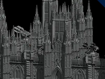 Outside Wall Modular 3D print model