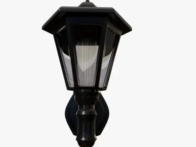 Outdoor Street Light 3D model