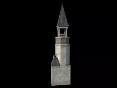 Gothic Tower B 3D model