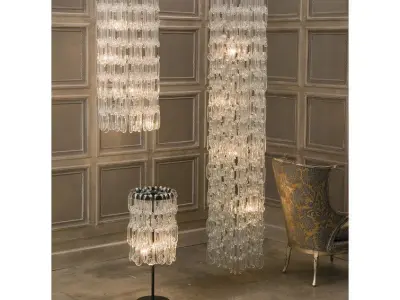 Switch on the Lights - Statement Tiered Chandelier 3D model