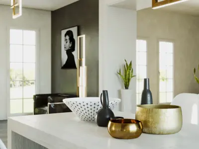 Summer Living 3D model