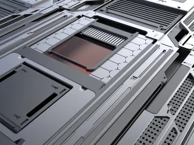 Sci-Fi Panels vol 4 3D model