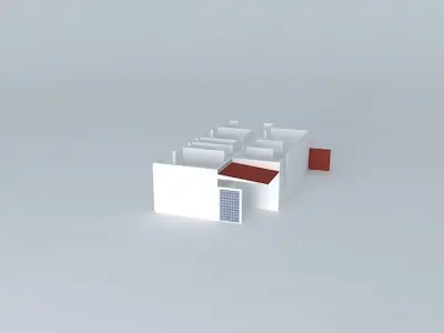 daniellaorkut house with door Free 3D model