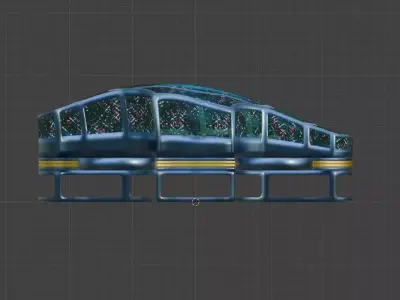 Flying Car Prototype 3D model