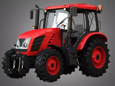 Major 80 Tractor 3D model