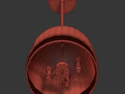 Seeded Glass 3D model