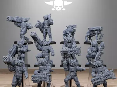 Tarion Heavy Infantry 3D print model