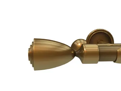 Curtain Rods No4 3D model