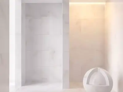 Marble wall 55 3D model