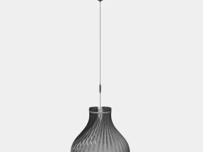 Suspension BulM XL by lairial luminaire bordeaux Free 3D model