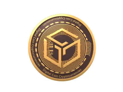 GALA Coin v3 001 3D model