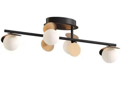 Lucande LED ceiling lamp 3D model