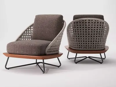 Rivera Armchair 3D model