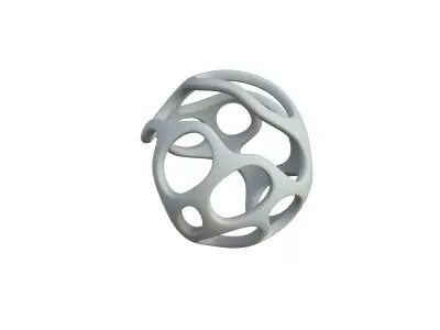 SciFi Cube Object No 43513 Low Poly Shape Texture