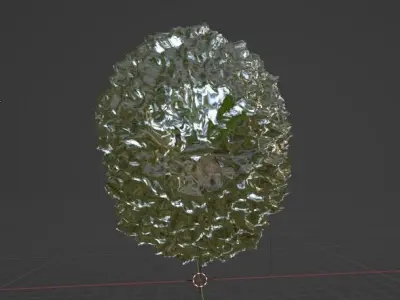 Dynamic CGI Portal VFX - Animated Entrance and Exit 3D model