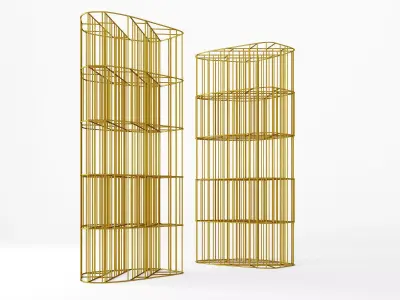 Golden Cage 3D model