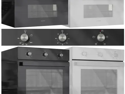 Maunfeld Appliance Collection Set 01 3D model